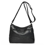Women PU Leather Shoulder Bag Lady Hobos Sac