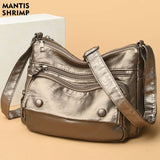 Women PU Leather Shoulder Bag Lady Hobos Sac