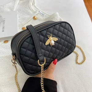 Women Bags Handbags PU Small Square Mobile Phone Messenger Crossbody Shoulder Ba