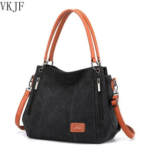Crossbody Shoulder Bag for Women Canvas Handbag