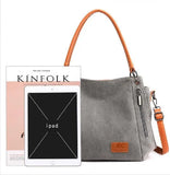 Canvas Shoulder Crossbody Bag for Women Lady Messenger Purse Handbag