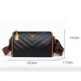 Leather Shoulder Bags for Woman Messenger Pack