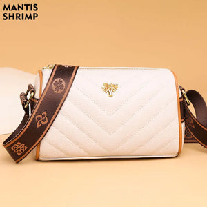 Leather Shoulder Bags for Woman Messenger Pack
