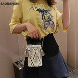 Straw Round Tote Metal Ring Chain Shoulder Bag