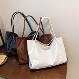 Women Bags High Lady's Tote Bag Soft Leather Singel Shoulder Bag Large Capacity