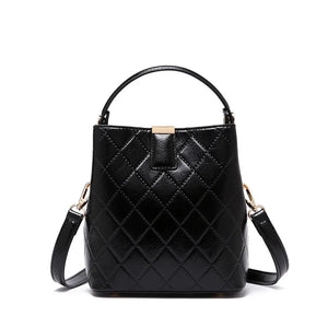 Leather Ladies Travel Purses Handbags Tote Bucket Bag Shoulder Bag Messenger Bag