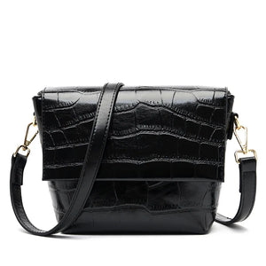 Leather Crossbody Shoulder Bag for Women Casual Mini Messenger Bags with Phone P