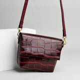 Leather Crossbody Shoulder Bag for Women Casual Mini Messenger Bags with Phone P