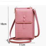 Women Leather Shoulder Bag Messenger Purse Large Capacity Wallet Handbag