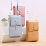 Women Leather Shoulder Bag Messenger Purse Large Capacity Wallet Handbag