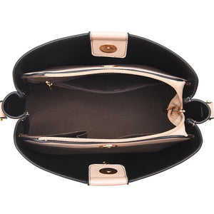 Women Bags High Handbags Pu Leather Bucket Bags Women's Crossbody Bags