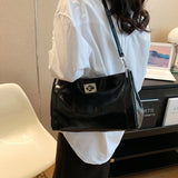 Women Shoulder Bag PU Leather Handbag Large Capacity