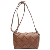 Women Woven Shoulder Bag Western Style Messenger Bags