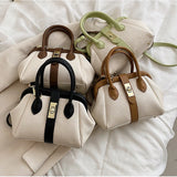 Women Designer Doctor Bags Leather Tote Handbag