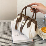 Women Designer Doctor Bags Leather Tote Handbag