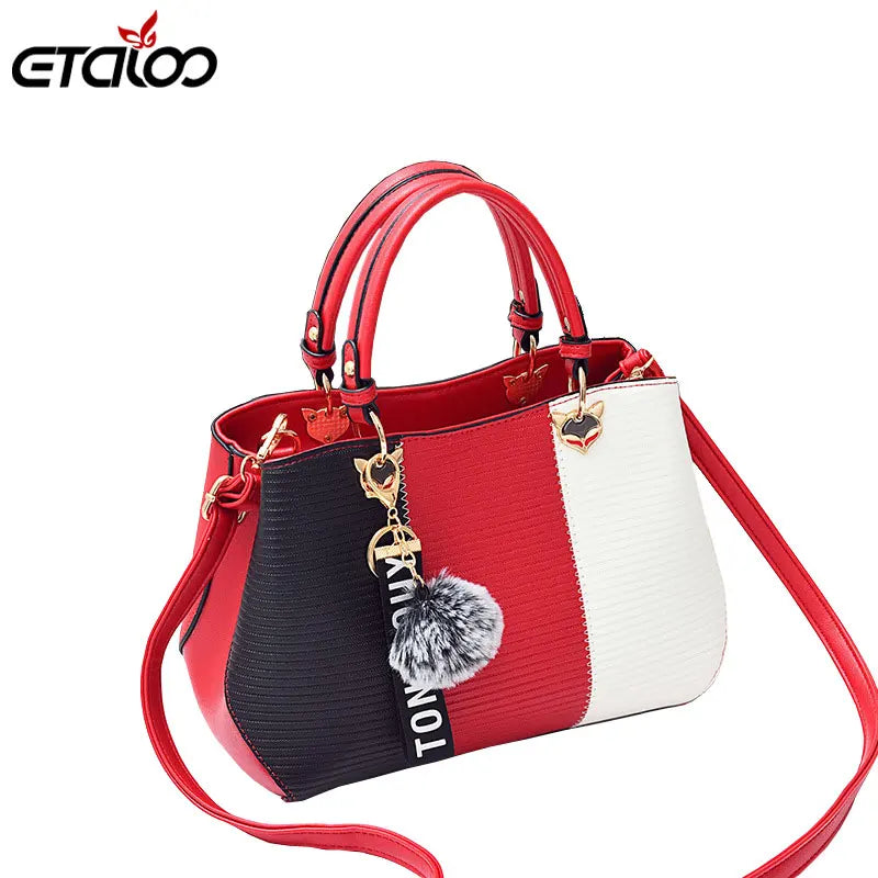 Rivet Shoulder Bag Women Messenger Bag Girls Handbag