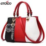 Rivet Shoulder Bag Women Messenger Bag Girls Handbag