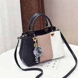 Rivet Bag PU Leather Handbag Women Messenger Shoulder Bag