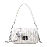 Rhinestone Chain Flap Crossbody Small Square Bag Girls Shoulder Messenger Bags