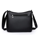 Middle-aged Women's Messenger Bag Large-capacity Soft PU Casual Bag