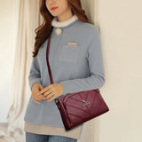 Multifunction Crossbody Bag Vintage Shoulder Bags Ladies Handbag