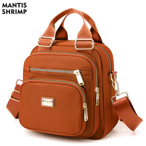 Women Multifunction Shoulder Bags Casual Handbags Female Messenger Nylon Tote
