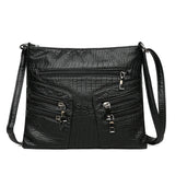 Vintage Crossbody Bags Soft Pu Leather Shoulder Bag