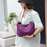 Women Oxford Cloth Shoulder Bag Lightweight Crossbody Commuter Bag