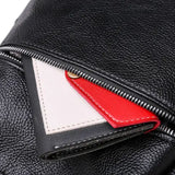 Stylish PU Leather Backpack Purse Cross Shoulder Travel Luggage