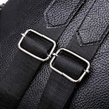 Stylish PU Leather Backpack Purse Cross Shoulder Travel Luggage