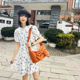 Nylon Lady Bow Shoulder Bags Crossbody Handbags All-match Girls Bags