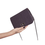 Women PU Leather Messenger Bag Chain Shoulder Wallet Clutch Camera Bag