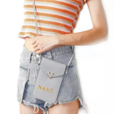 Personalized Name Touch Screen Cell Phone Purse Crossbody Shoulder Bag