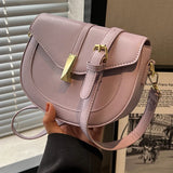 Women Saddle Bag High Handbag Shoulder Bags for Female