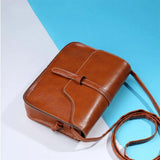 Retro Belt Buckle Small Square Bag Ladies Shoulder Bag Messenger bags For Women