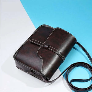 Retro Belt Buckle Small Square Bag Ladies Shoulder Bag Messenger bags For Women