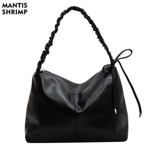 Retro Commuter Handbag Tote Bag Large-capacity Autumn Winter Shoulder Bag
