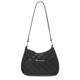 Retro Mini PU Armpit Shoulder Bag Clutch Hobos Chain Purse Handbag