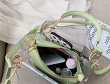 Transparent PVC Handbags Women Bags Sac A Main Femme