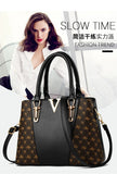 2 Pcs Leather Handbag Tote Shoulder Messenger Bag for Women