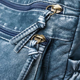 Vintage Leather Shoulder Bag Crossbody Messenger Brown Handbag