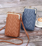 Women Shoulder Purse PU Leather Messenger Tote Bag Lady Cross Body Wallet