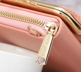 Women Shoulder Purse PU Leather Messenger Tote Bag Lady Cross Body Wallet