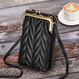 Women Shoulder Purse PU Leather Messenger Tote Bag Lady Cross Body Wallet