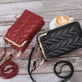Women Shoulder Purse PU Leather Messenger Tote Bag Lady Cross Body Wallet