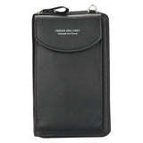 Soft Leather Crossbody Phone Purse for Women