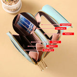 Soft Leather Touch Screen Cell Phone Purse Handbag