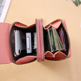 Soft Leather Wallets Touch Screen Purse Crossbody Handbag