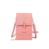 Soft Leather Wallet Crossbody Shoulder Handbag