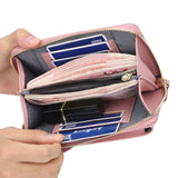 Soft Leather Crossbody Phone Purse for Women
